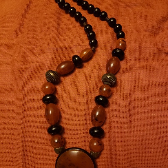 Retro beaded necklace - Picture 1 of 1